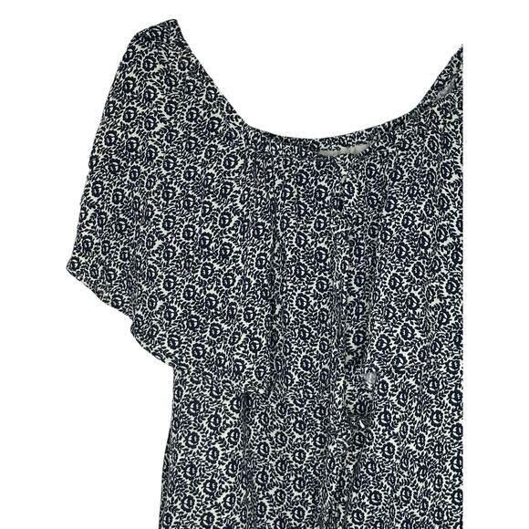 Rebecca Minkoff Womens Havasu Dress 0 Off The Shoulder Beach Resort Vacation - Picture 3 of 13